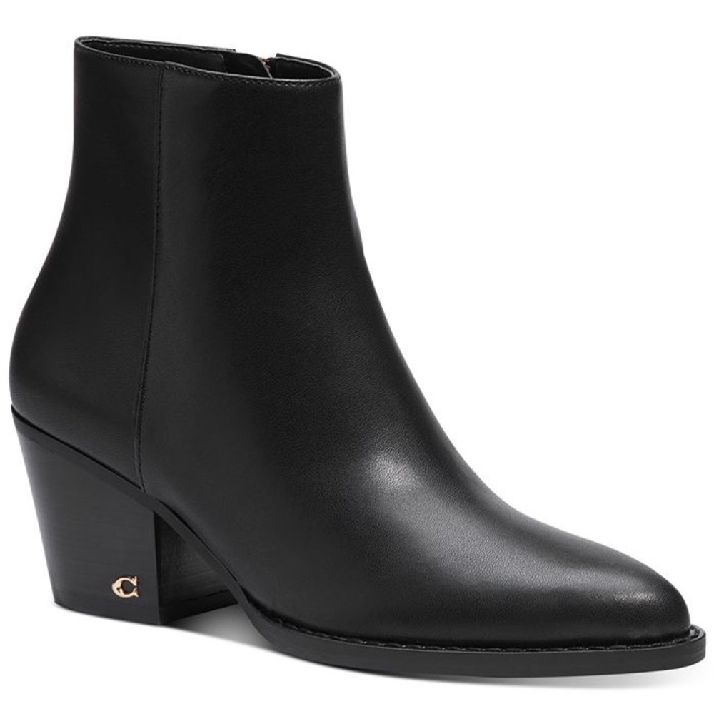 Coach Pacey Boots Black 7.5b